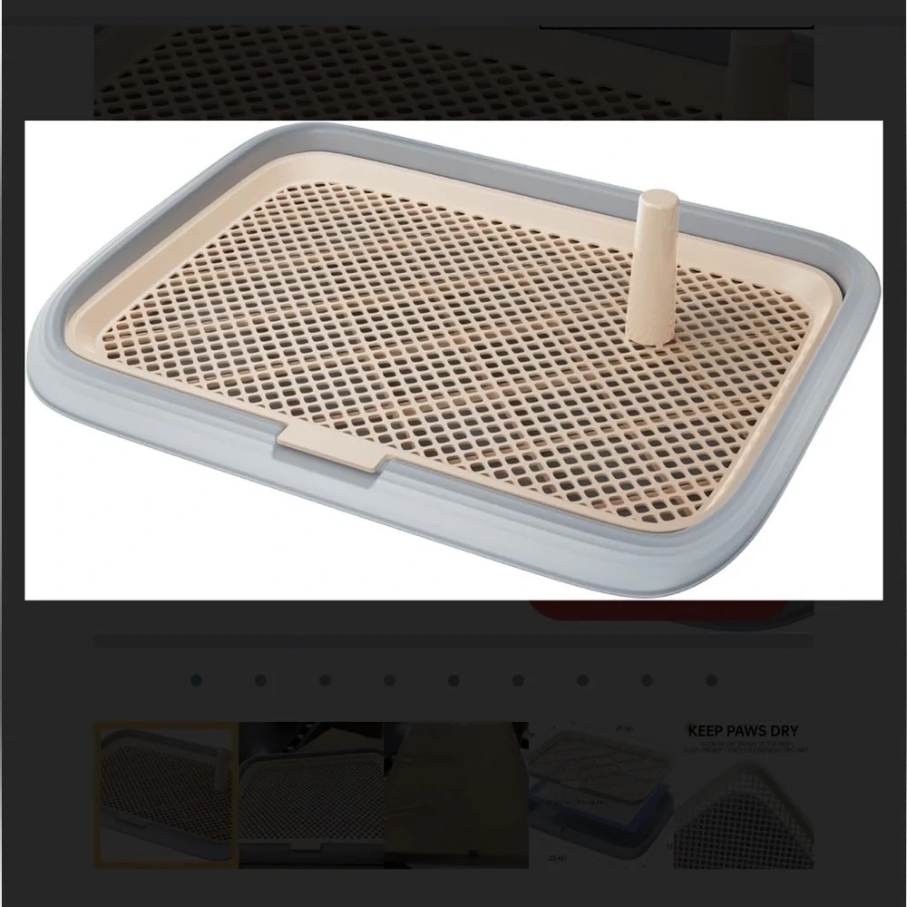Dog Training Potty Tray
